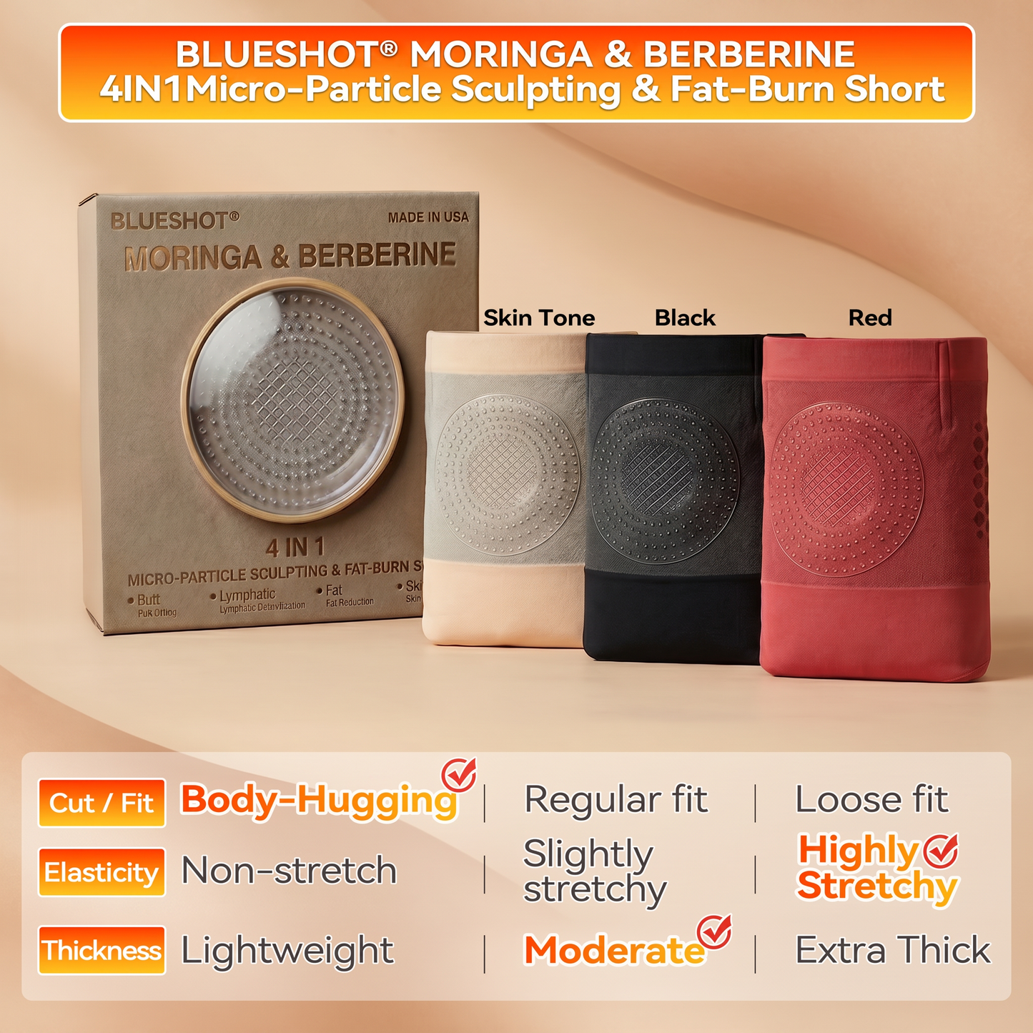30% OFF ✨ 𝐁𝑳𝑼𝐄𝐒𝐇𝑶𝑻® 𝟐𝟎𝟐𝟔 𝐌𝐨𝐫𝐢𝐧𝐠𝐚 & 𝐁𝐞𝐫𝐛𝐞𝐫𝐢𝐧𝐞 𝟒-𝐈𝐧-𝟏 𝐌𝐢𝐜𝐫𝐨-𝐏𝐚𝐫𝐭𝐢𝐜𝐥𝐞 𝐒𝐜𝐮𝐥𝐩𝐭𝐢𝐧𝐠 & 𝐅𝐚𝐭-𝐁𝐮𝐫𝐧 𝐒𝐡𝐨𝐫𝐭𝐬