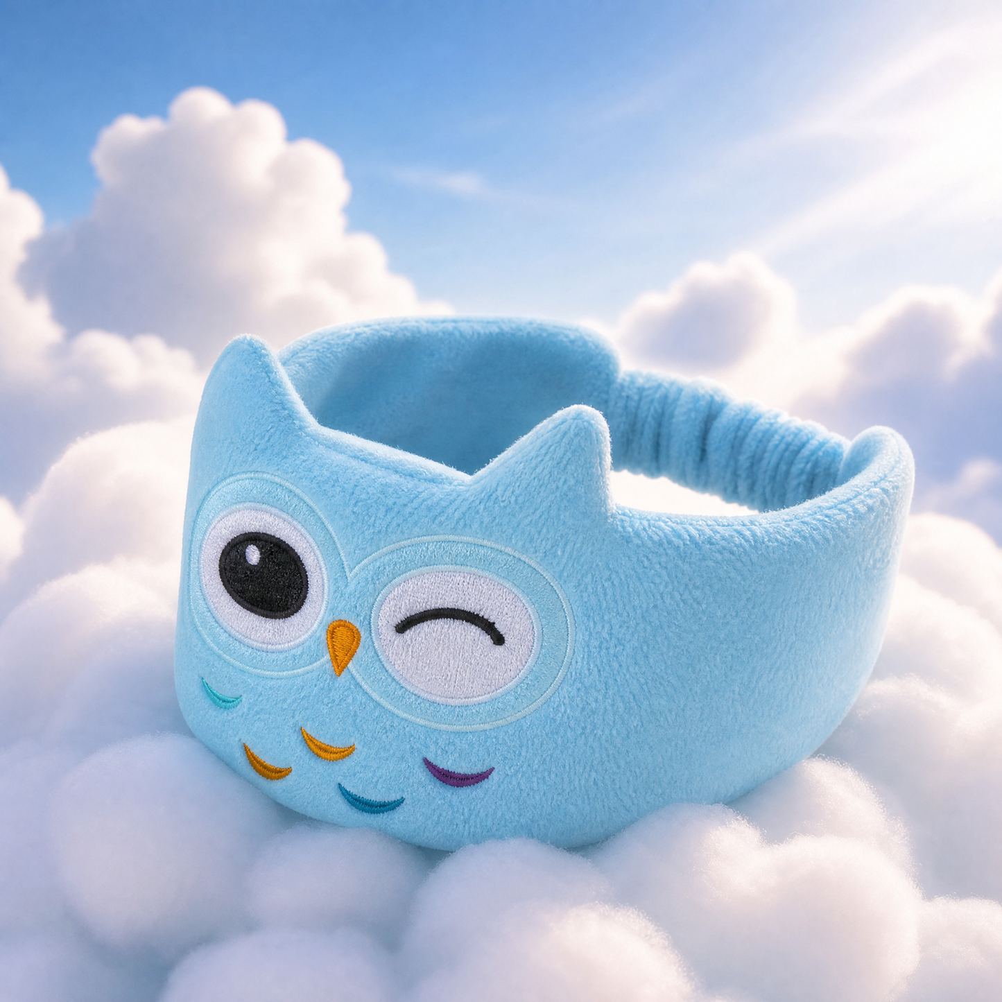 𝑩𝑳𝑼𝑬𝙎𝙃𝑶𝑻® 👑 Soft Bluetooth Sleep Headband For Kids, Toddlers & Adults Long Flights. Quiet Kids. Stress-Free Travel