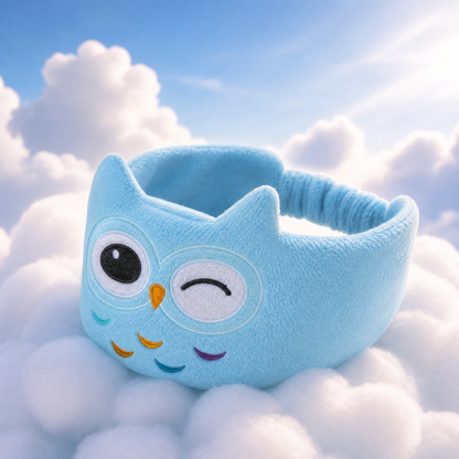 𝑩𝑳𝑼𝑬𝙎𝙃𝑶𝑻® 👑 Soft Bluetooth Sleep Headband For Kids, Toddlers & Adults Long Flights. Quiet Kids. Stress-Free Travel