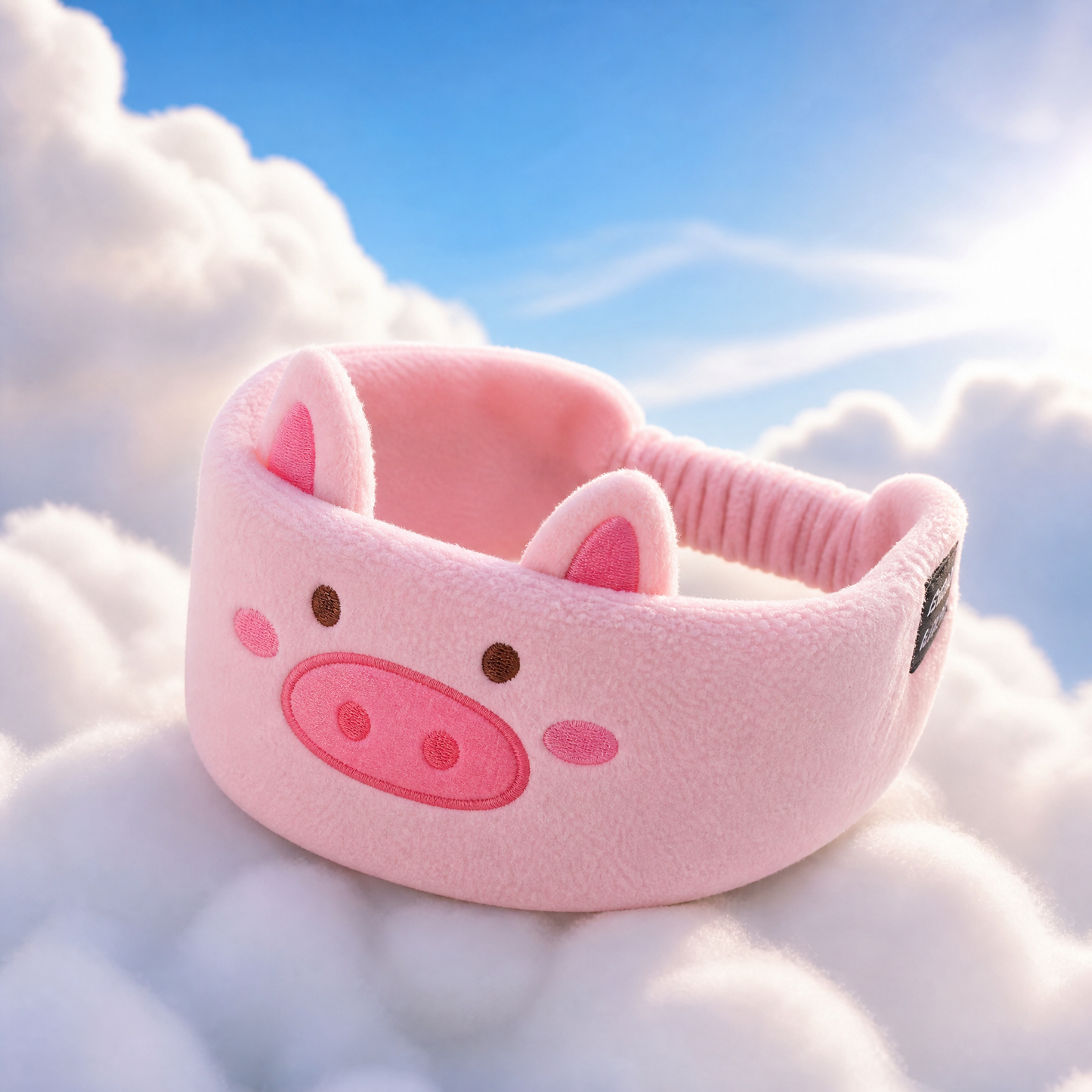𝑩𝑳𝑼𝑬𝙎𝙃𝑶𝑻® 👑 Soft Bluetooth Sleep Headband For Kids, Toddlers & Adults Long Flights. Quiet Kids. Stress-Free Travel