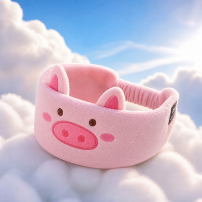 𝑩𝑳𝑼𝑬𝙎𝙃𝑶𝑻® 👑 Soft Bluetooth Sleep Headband For Kids, Toddlers & Adults Long Flights. Quiet Kids. Stress-Free Travel
