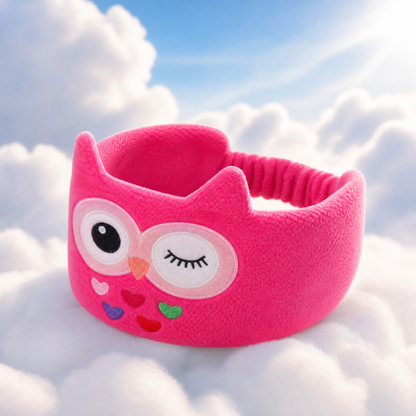 𝑩𝑳𝑼𝑬𝙎𝙃𝑶𝑻® 👑 Soft Bluetooth Sleep Headband For Kids, Toddlers & Adults Long Flights. Quiet Kids. Stress-Free Travel
