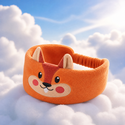 𝑩𝑳𝑼𝑬𝙎𝙃𝑶𝑻® 👑 Soft Bluetooth Sleep Headband For Kids, Toddlers & Adults Long Flights. Quiet Kids. Stress-Free Travel