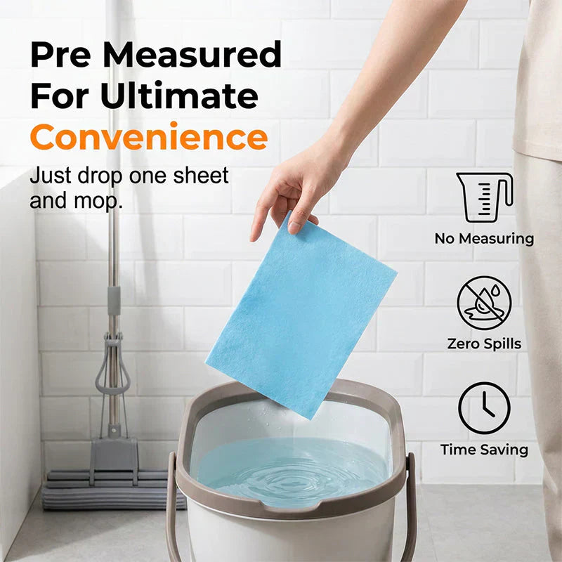 Water-Soluble Floor Cleaning Sheets🔥